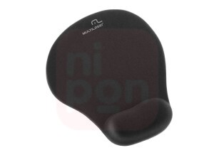 Mouse Pad Multilaser Com Apoio Gel Pequeno Preto - AC021