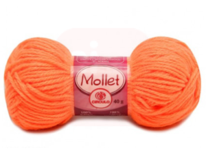 Novelo de Lã Laranja